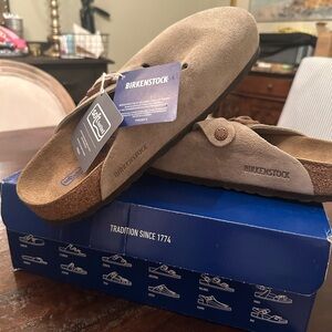 Boston BS tope men's Birkenstocks new with tags